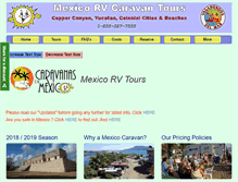 Tablet Screenshot of mexicorvbuddies.com